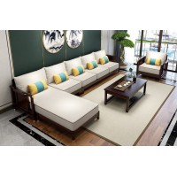 阿姆雷特新中式轉角沙發988貴妃#