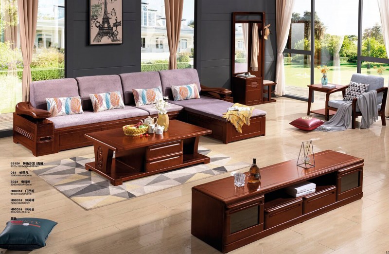 歐麗優現代德式轉角沙發（高箱）8815#