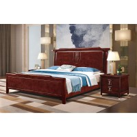 友億佳橡木大床5811#（黑檀色）