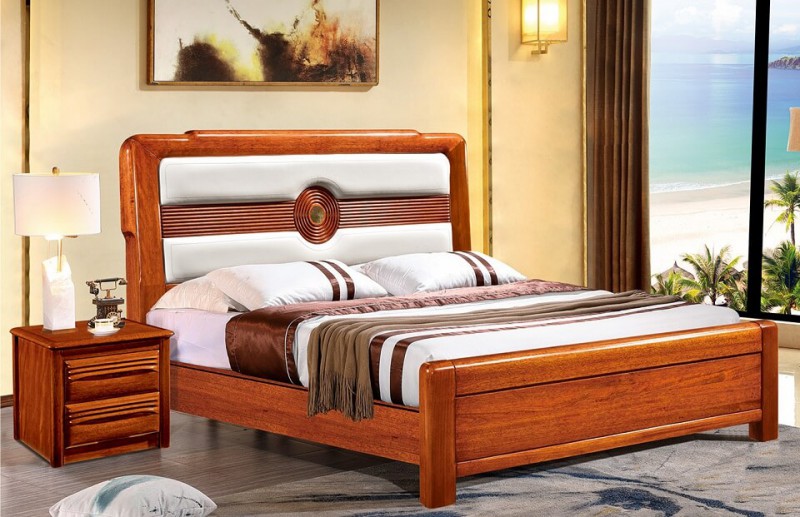 友億佳金絲檀木大床A2016#