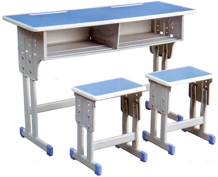雙人雙柱課桌凳ZY106