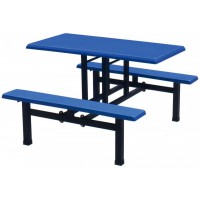 四位玻璃鋼長條餐桌ZY53