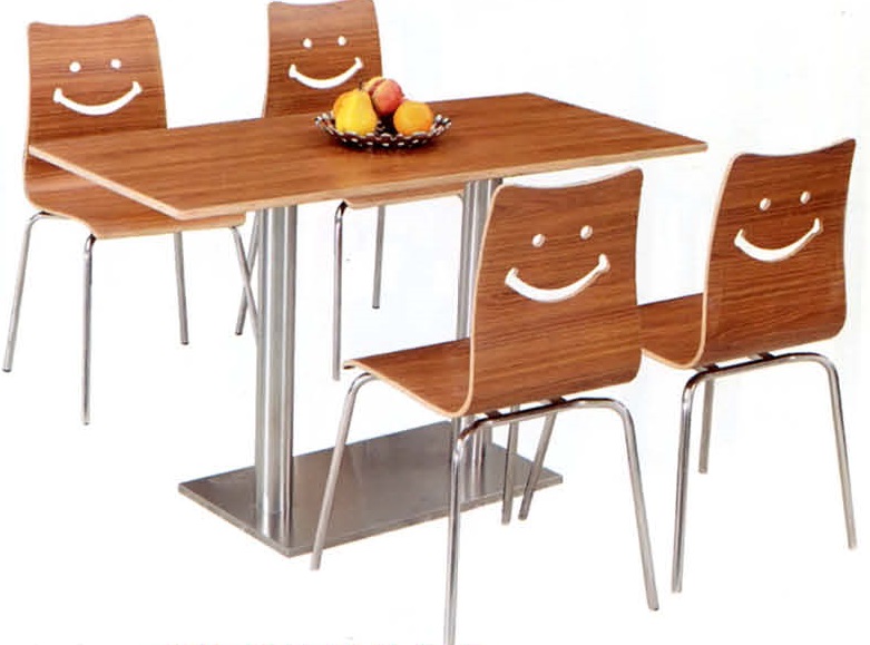 四位不銹鋼分體餐桌ZY50