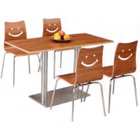 四位不銹鋼分體餐桌ZY50