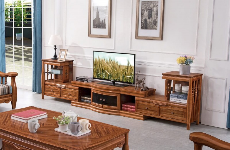 益木春實木電視地柜1820#（伸縮）