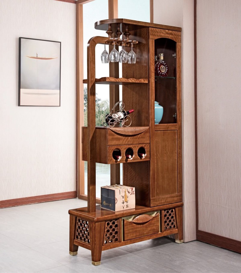 益木春實木間廳柜D828#