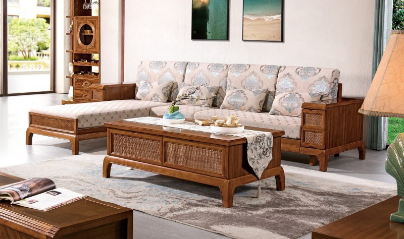 益木春實木沙發6803#