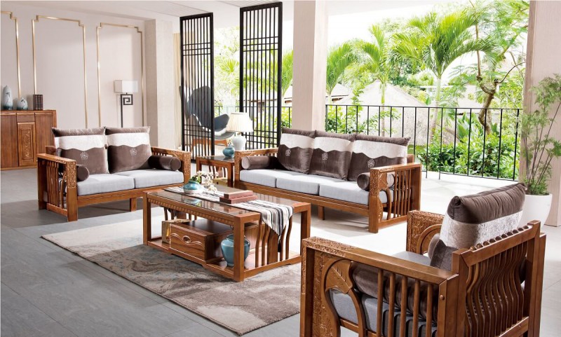 益木春實(shí)木沙發(fā)6801#