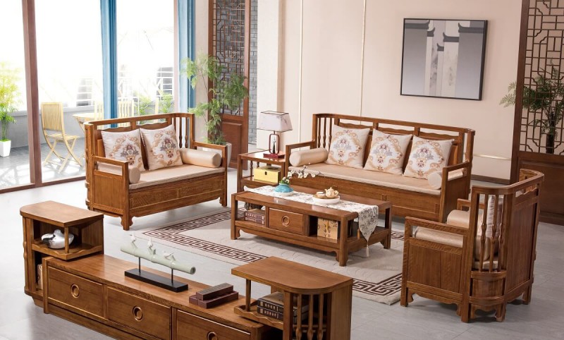 益木春實木沙發(fā)6808#