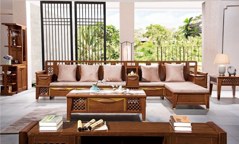 益木春實(shí)木沙發(fā)6809#