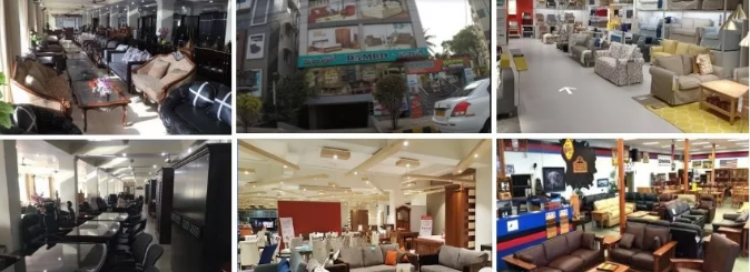 印度家具店鋪賣場