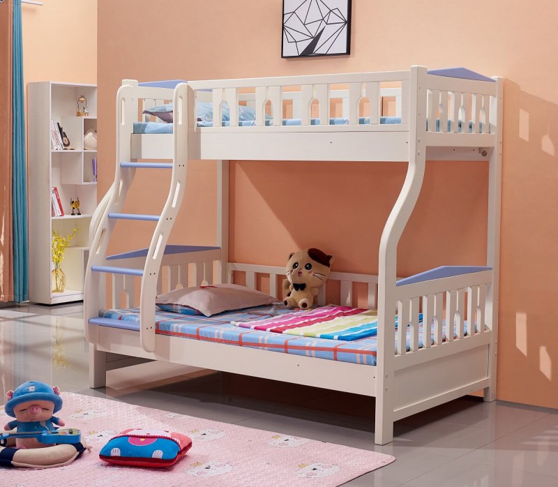 掛梯子母床602#（藍+白）