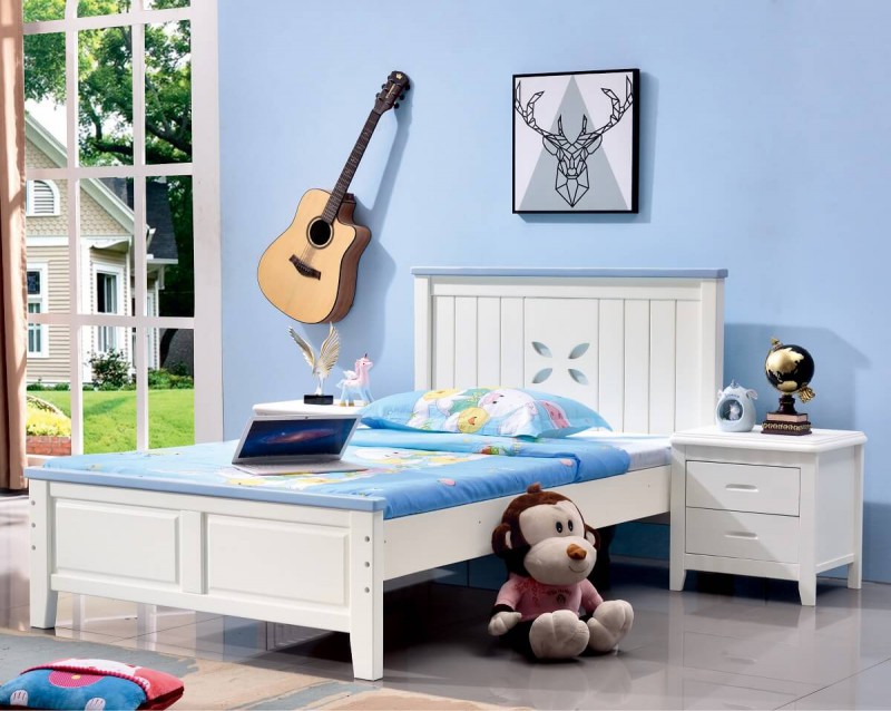 小書丞青少年兒童床901#（藍(lán)+白）