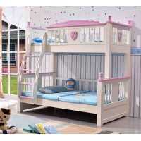 小書丞掛梯子母床608#（粉+白）