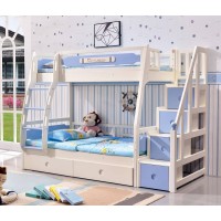 小書丞踏步子母床609#（藍(lán)+白）