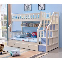 小書丞踏步子母床601#（藍+白）