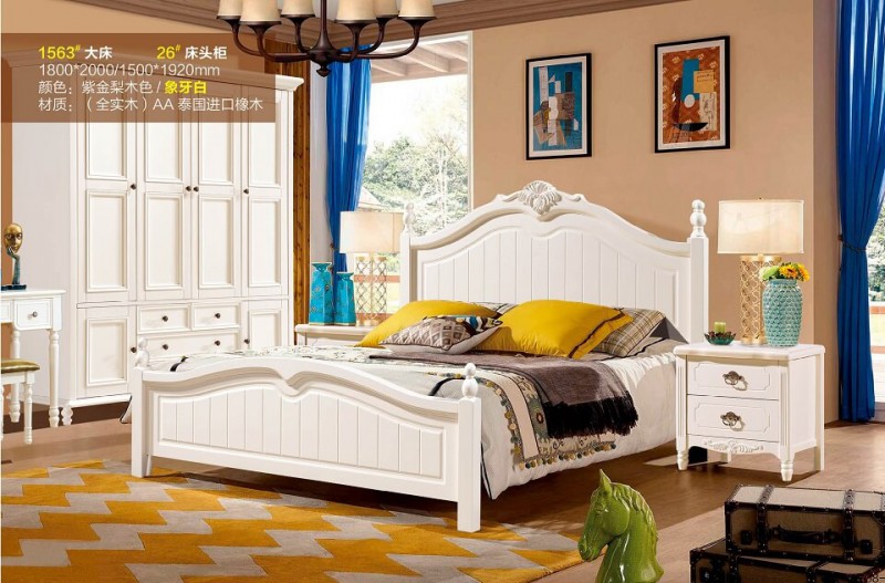 潤潼新美式家具1563#大床