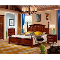 潤潼新美式家具9012#大床