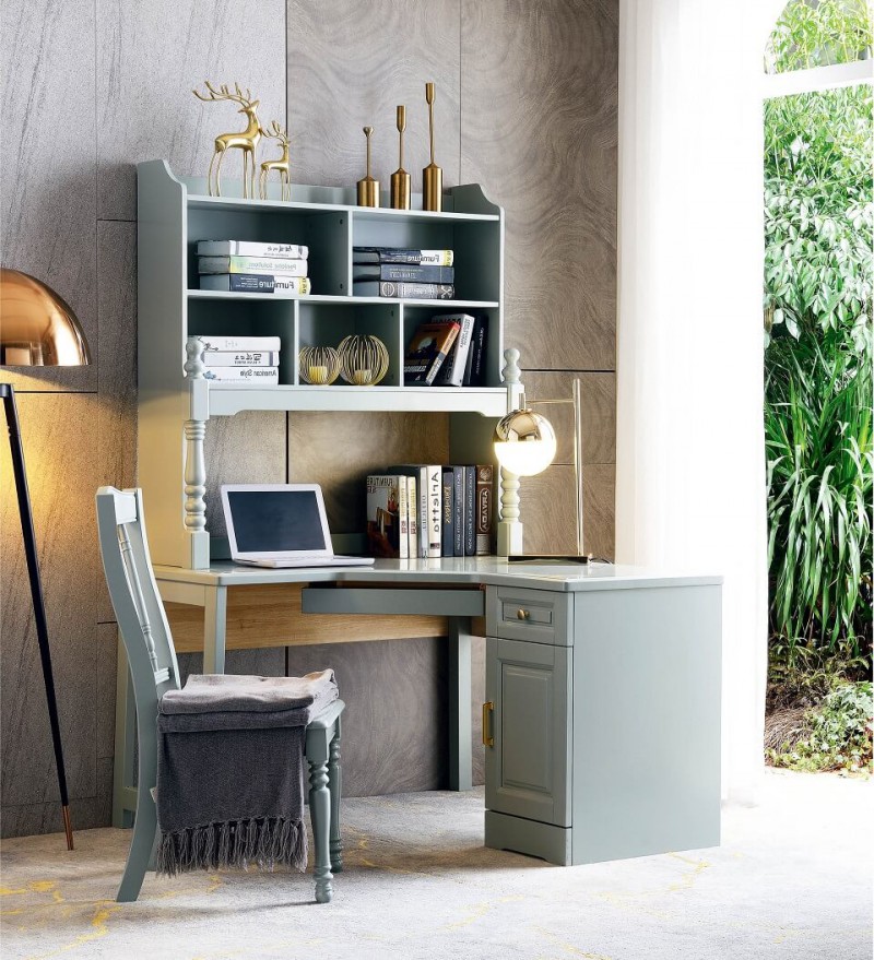 潤潼新美式家具9019#書桌