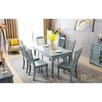 潤潼新美式家具305#西餐桌