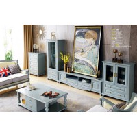 潤潼新美式家具8022#電視柜