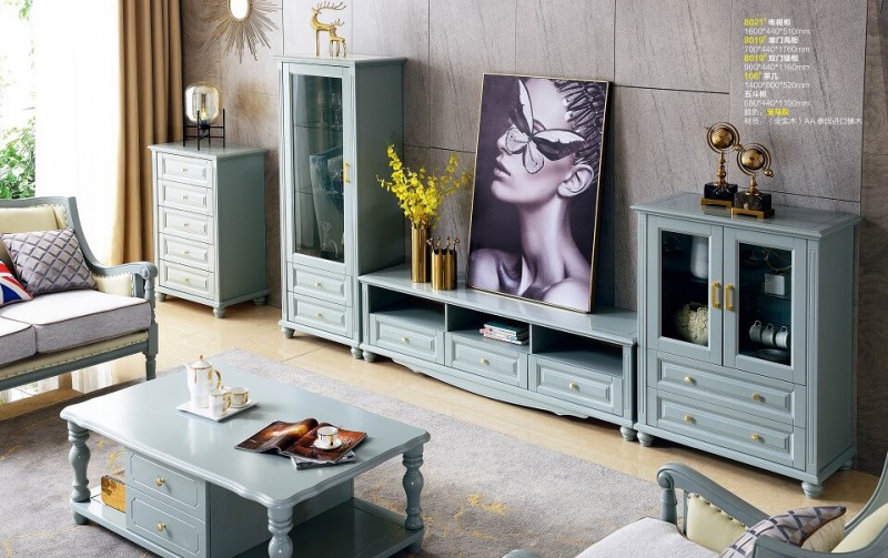 潤潼新美式家具8021#電視柜