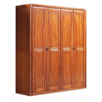 華民盛新中式海棠木四門(mén)衣柜8119