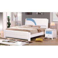 富利雅成人彩色實木床8801#