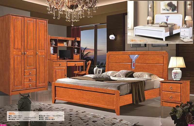 富利雅青少年彩色實(shí)木套房2811#（啞白、柚木色）2