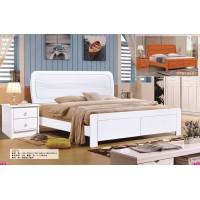 富利雅青少年彩色實木套房2821#（啞白、柚木色）