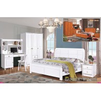 富利雅青少年彩色實木套房2819#（啞白、柚木色）