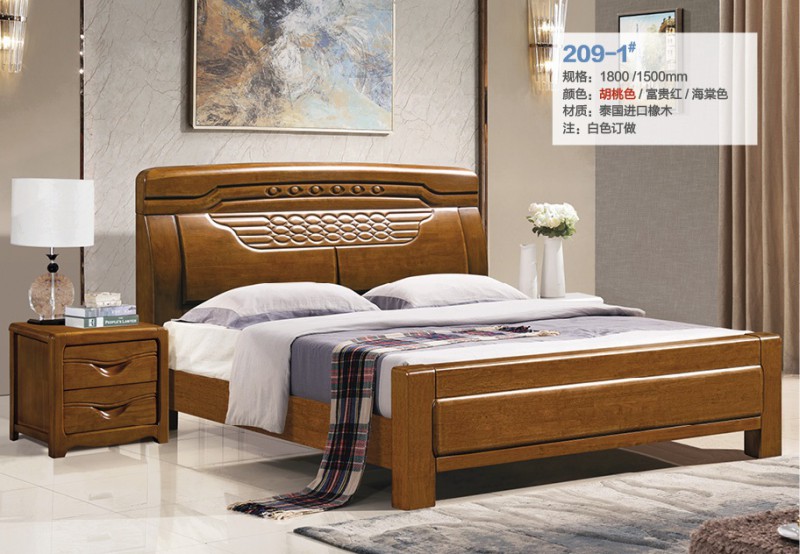 俊豐家具：橡木床209-1#
