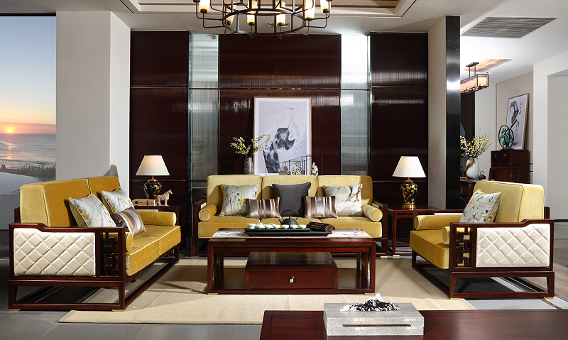 新中式客廳沙發01