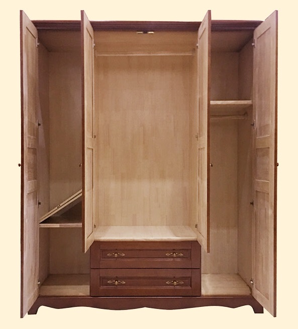 長樂家具四門衣柜8009#2