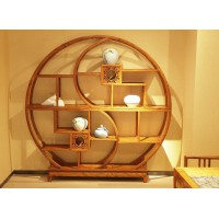 詩意東方新中式紅木：太極博古架