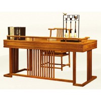 詩意東方新中式紅木：才高八斗書桌