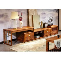 詩意東方新中式紅木：出神入化伸縮組合地柜