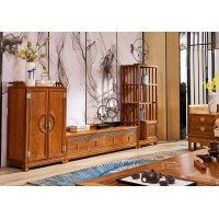 詩意東方新中式紅木：金玉滿堂組合地柜