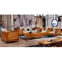 詩(shī)意東方新中式紅木：四世同堂沙發(fā)1+2+3