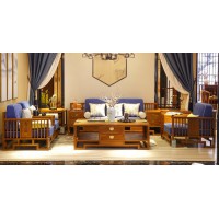 詩意東方新中式紅木：金玉滿堂沙發(fā)1+2+3