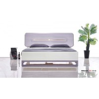 采木園致青春現(xiàn)代輕奢實(shí)木系列9802#床（C色 紫+白）