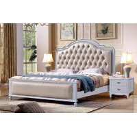 浩楠宜家簡(jiǎn)美系列家具：床968#（軟包）寶馬灰