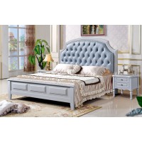 浩楠宜家簡(jiǎn)美系列家具：床956#（軟包）寶馬灰