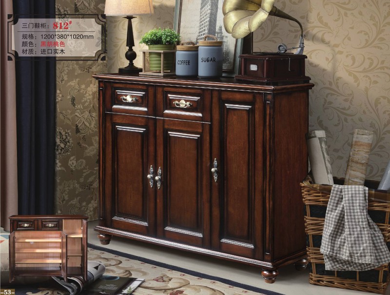 三門鞋柜812#