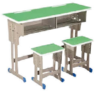 雙人位學生課桌W-43#