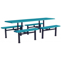 萬昌家具：八人位條凳餐桌W-38#