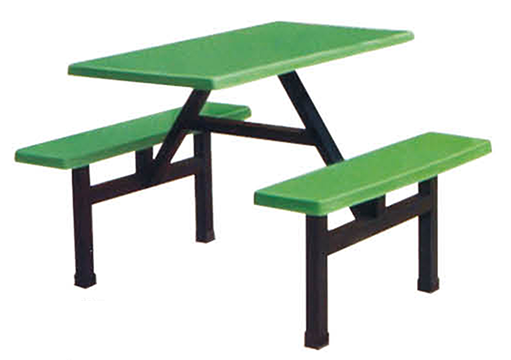 四人位條凳餐桌W-37#