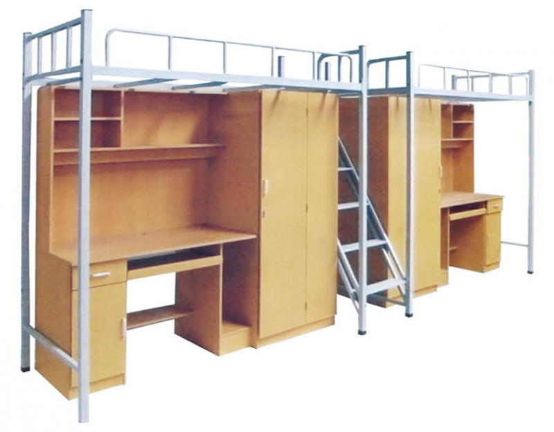 學生公寓床（鋼木結構）W-23#