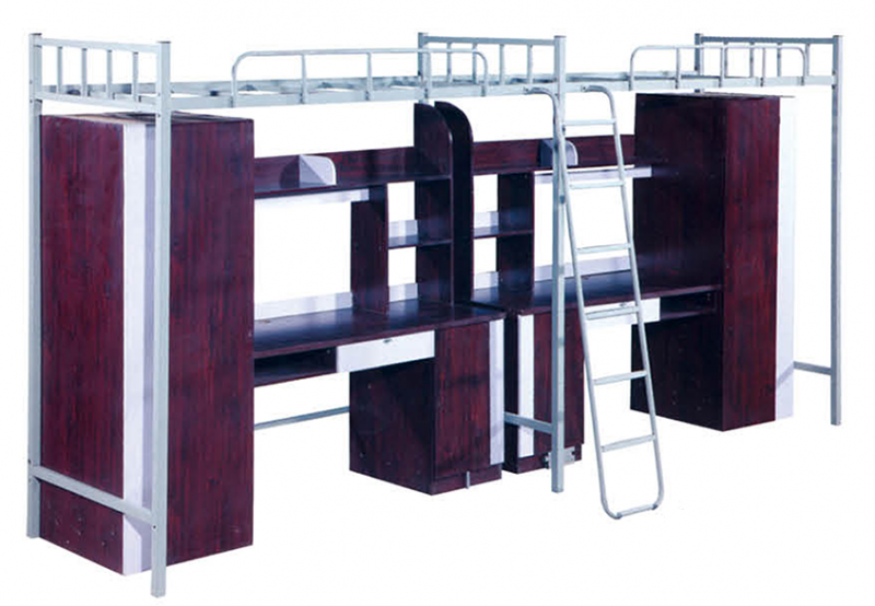 學(xué)生公寓床（鋼木結(jié)構(gòu)）W-22#