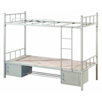 萬昌家具：38方管軍用雙層鐵床W-20#